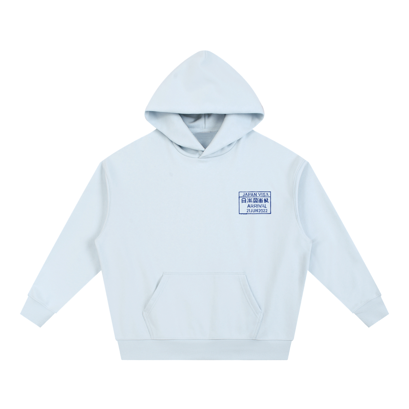 Japan Stamp Boxy Hoodie