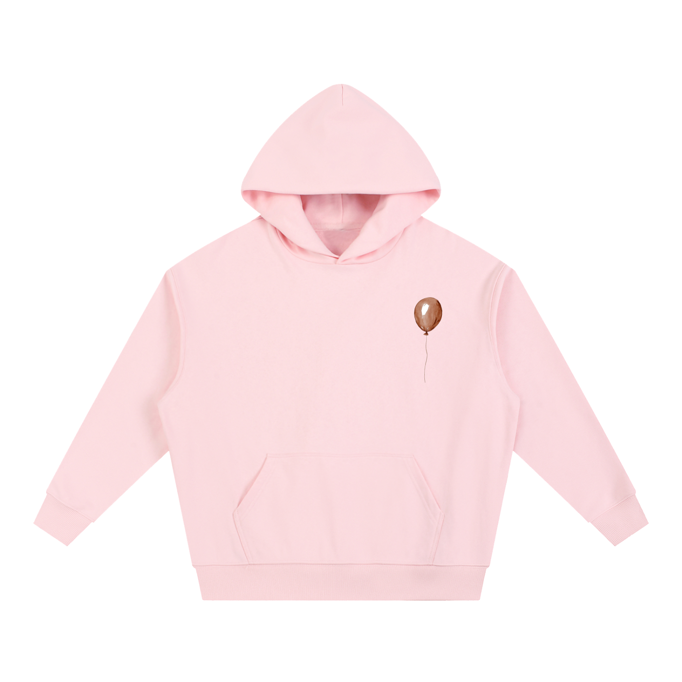 Red Balloon Boxy Hoodie