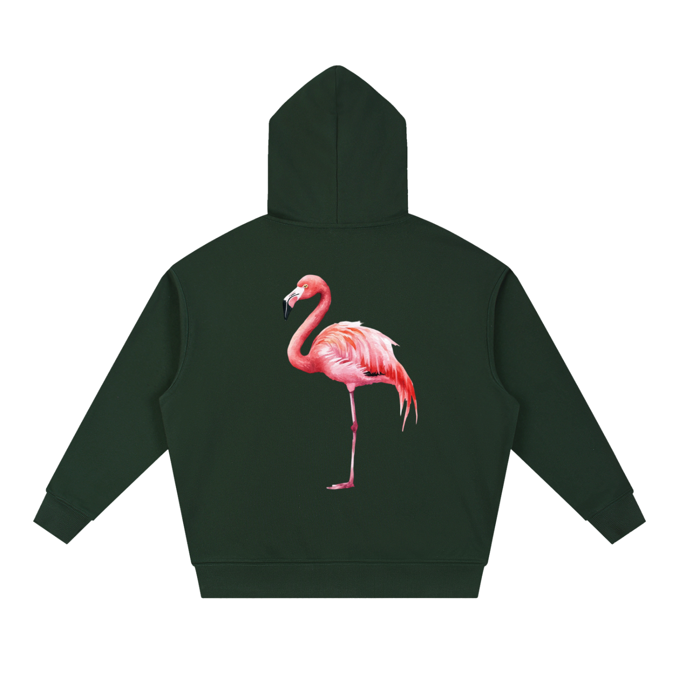Flamingo Boxy Hoodie