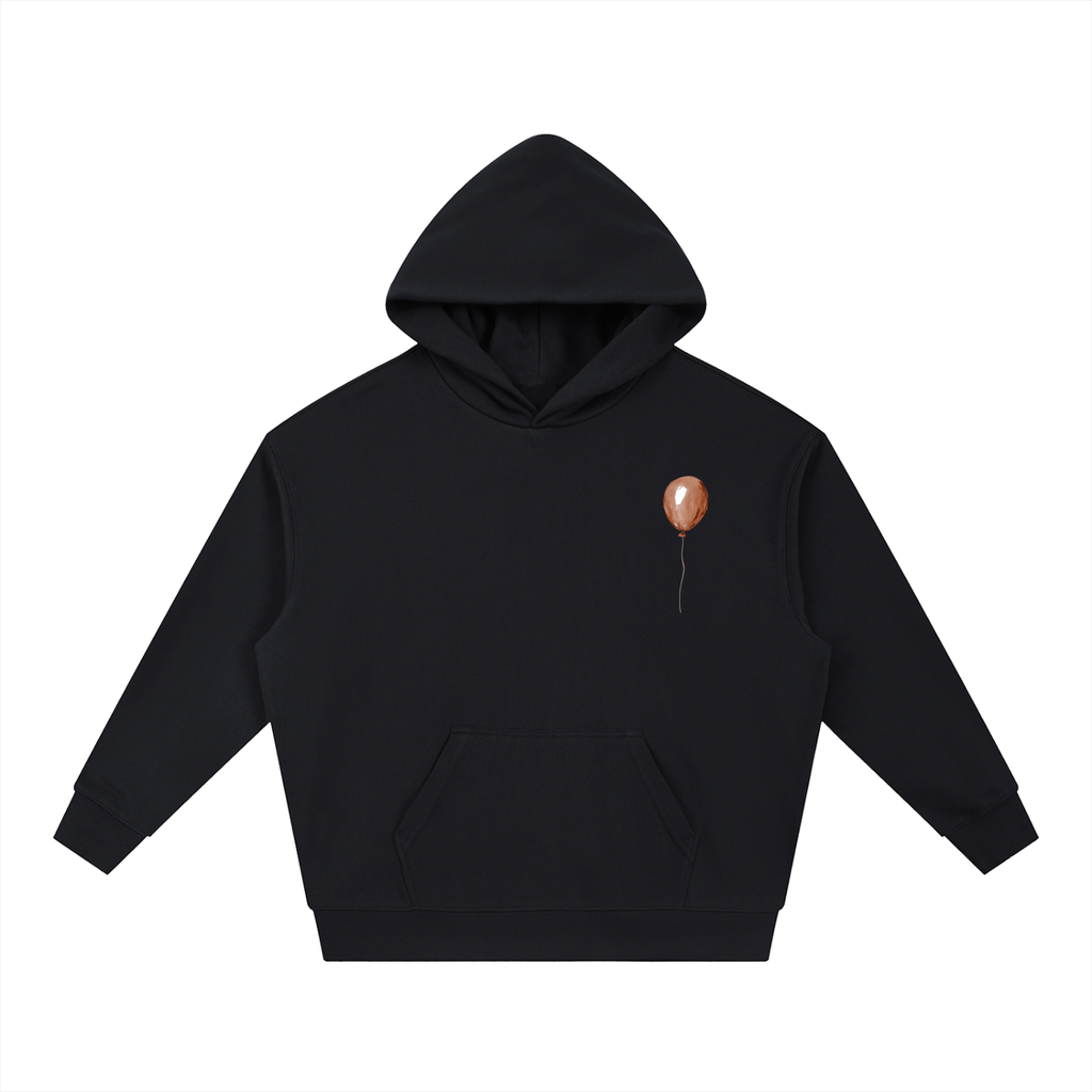 Red Balloon Boxy Hoodie