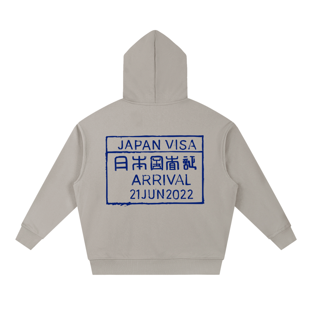 Japan Stamp Boxy Hoodie