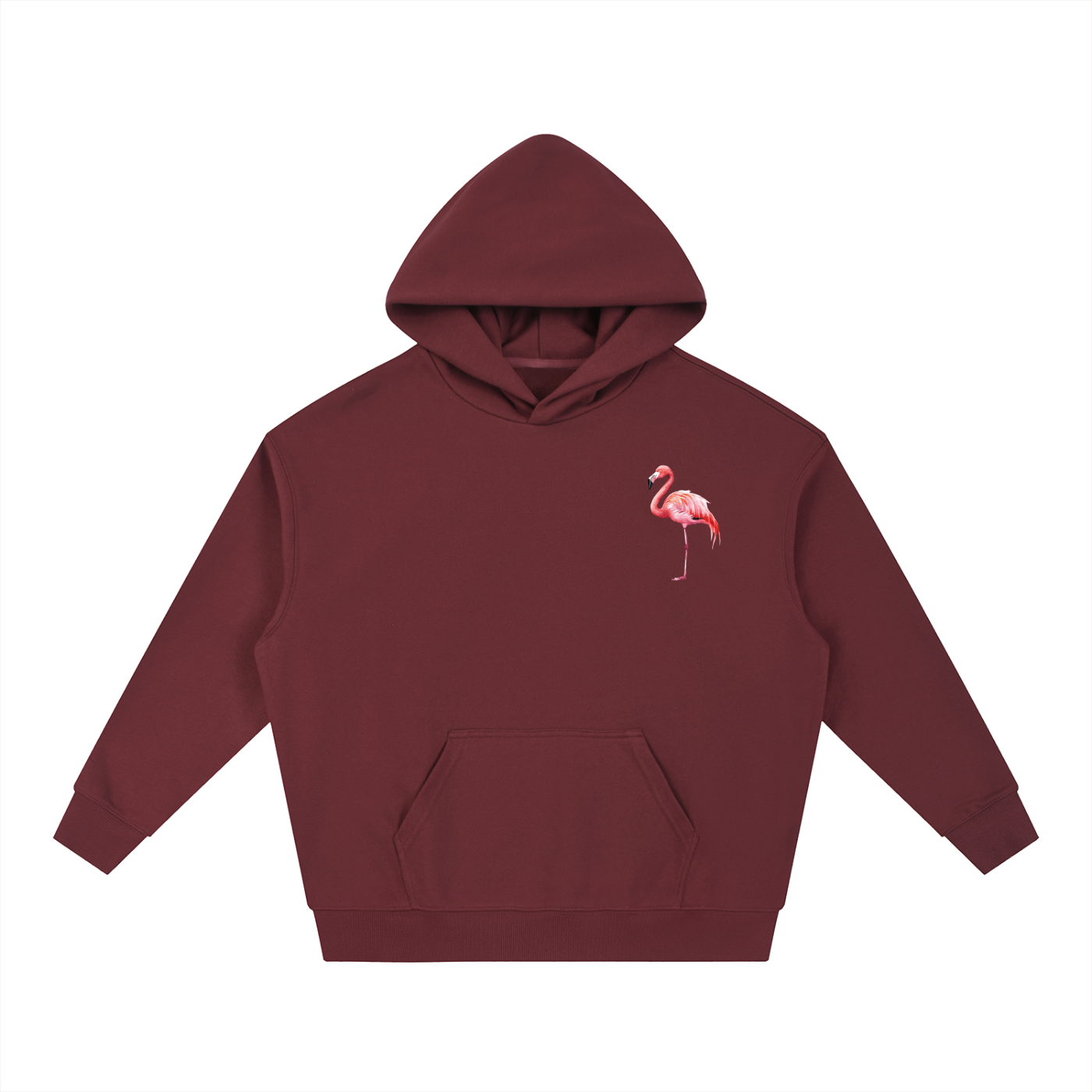Flamingo Boxy Hoodie
