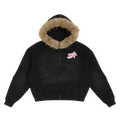 Angel Wings Fur Hoodie