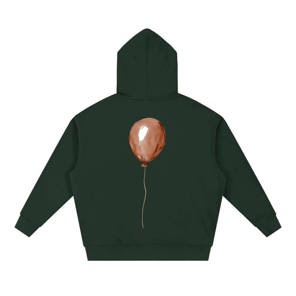 Red Balloon Boxy Hoodie