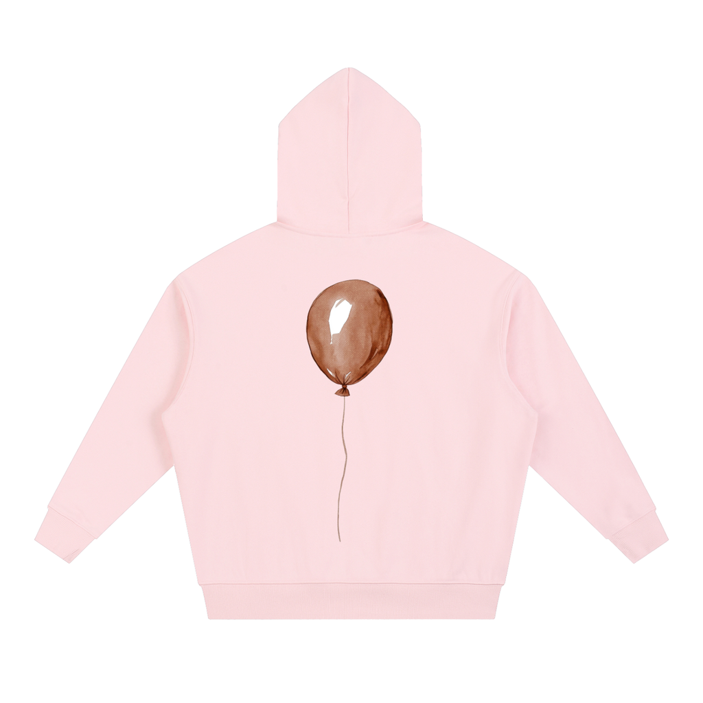 Red Balloon Boxy Hoodie