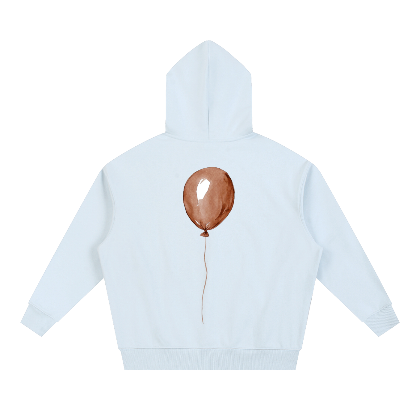 Red Balloon Boxy Hoodie