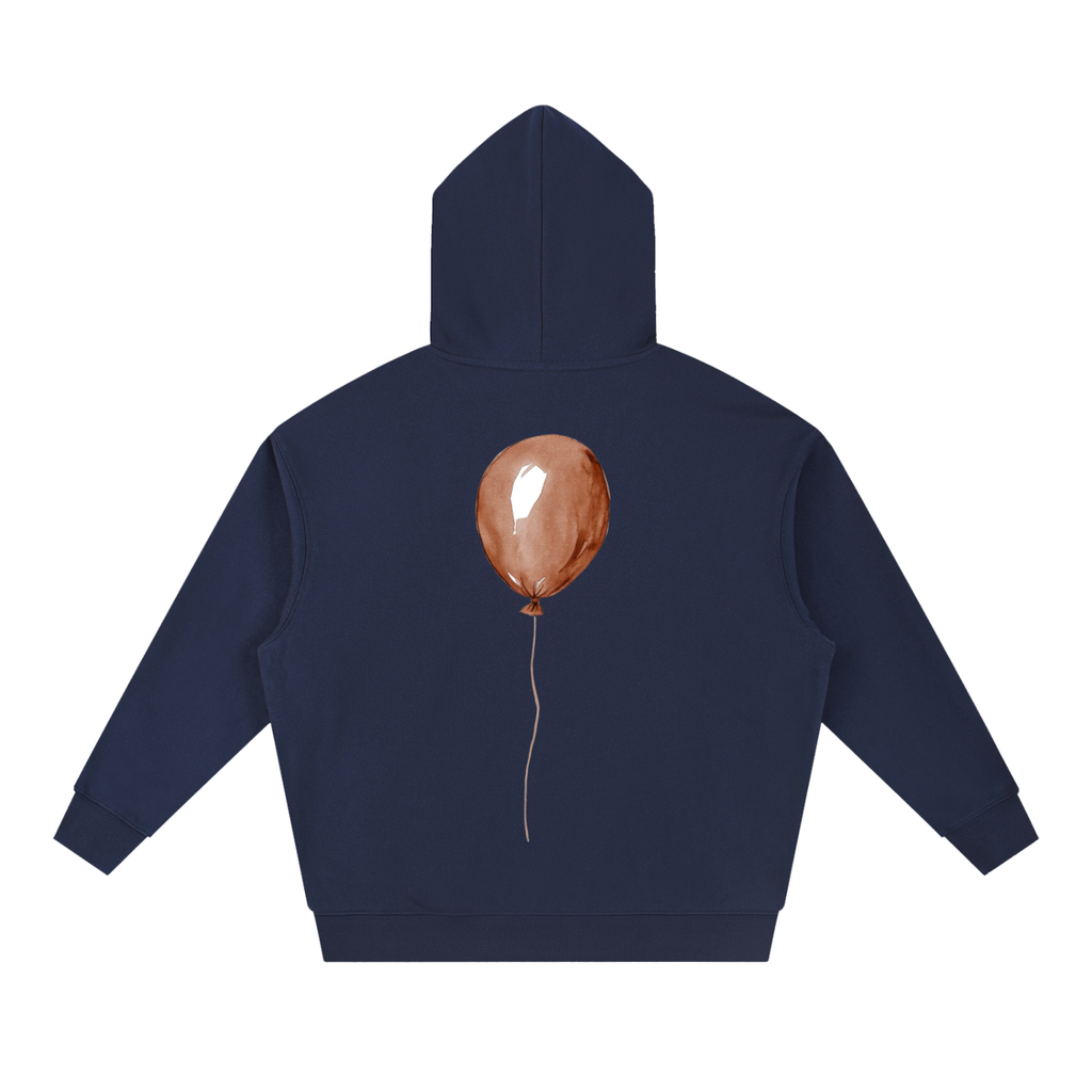 Red Balloon Boxy Hoodie