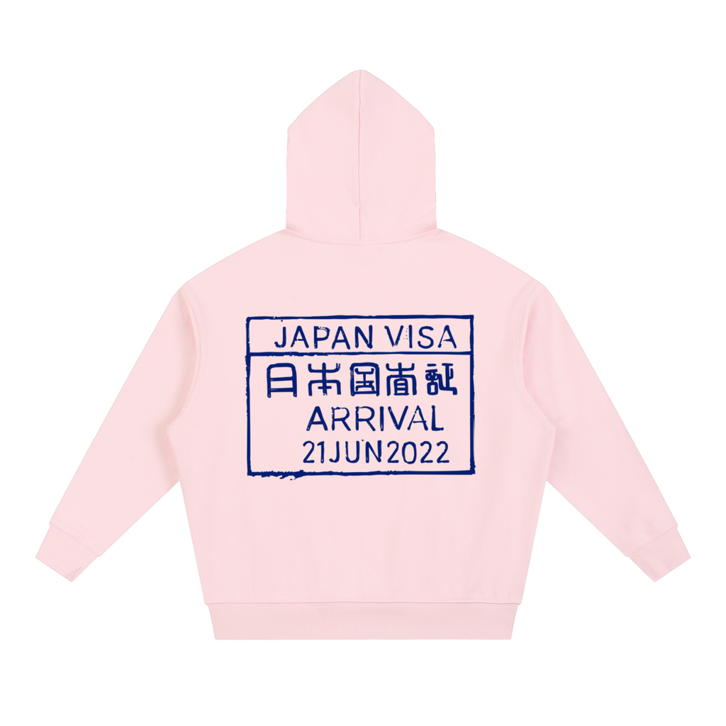 Japan Stamp Boxy Hoodie