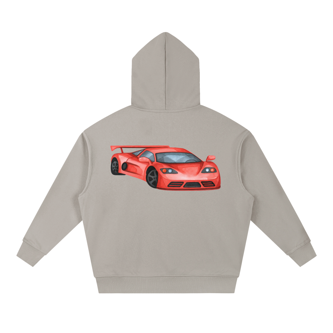 Sports Car Boxy Hoodie