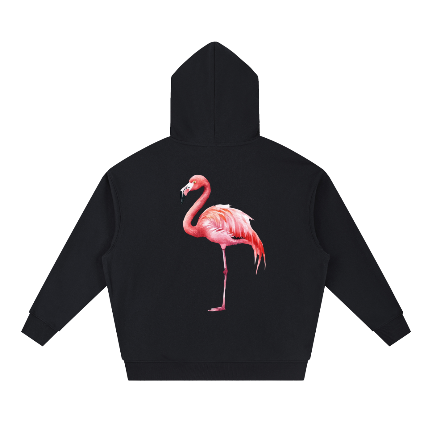 Flamingo Boxy Hoodie